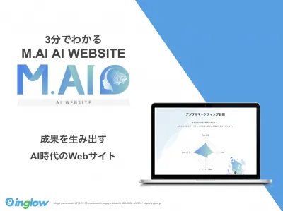 【M.AIウェブサイト】成果を生み出すMA実装型のWebサイトの媒体資料