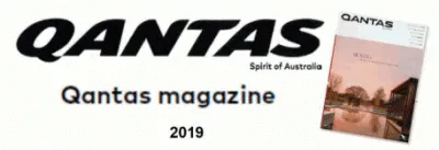 カンタス航空機内誌 「QANTAS magazine」の媒体資料