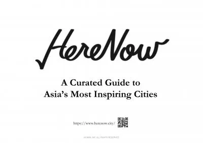 アジアのクリエイティブシティガイド / メディア「HereNow（ヒアナウ）」の媒体資料