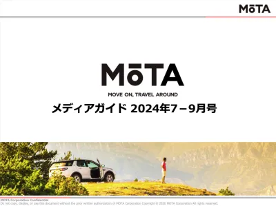 【30～40代車好き男性に訴求】2千万PV/月のカーメディア「MOTA」