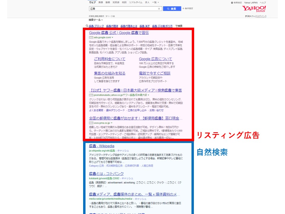リスティング広告とは 仕組みやメリット デメリット 資料のまとめ 媒体資料のメディアレーダー