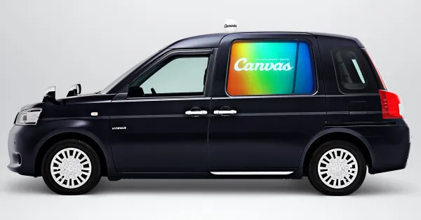 日本初の車窓サイネージメディア「Canvas」が提供する記憶に残る移動体験とは。