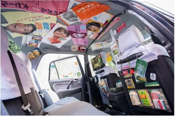 車内ラッピングのイメージ
