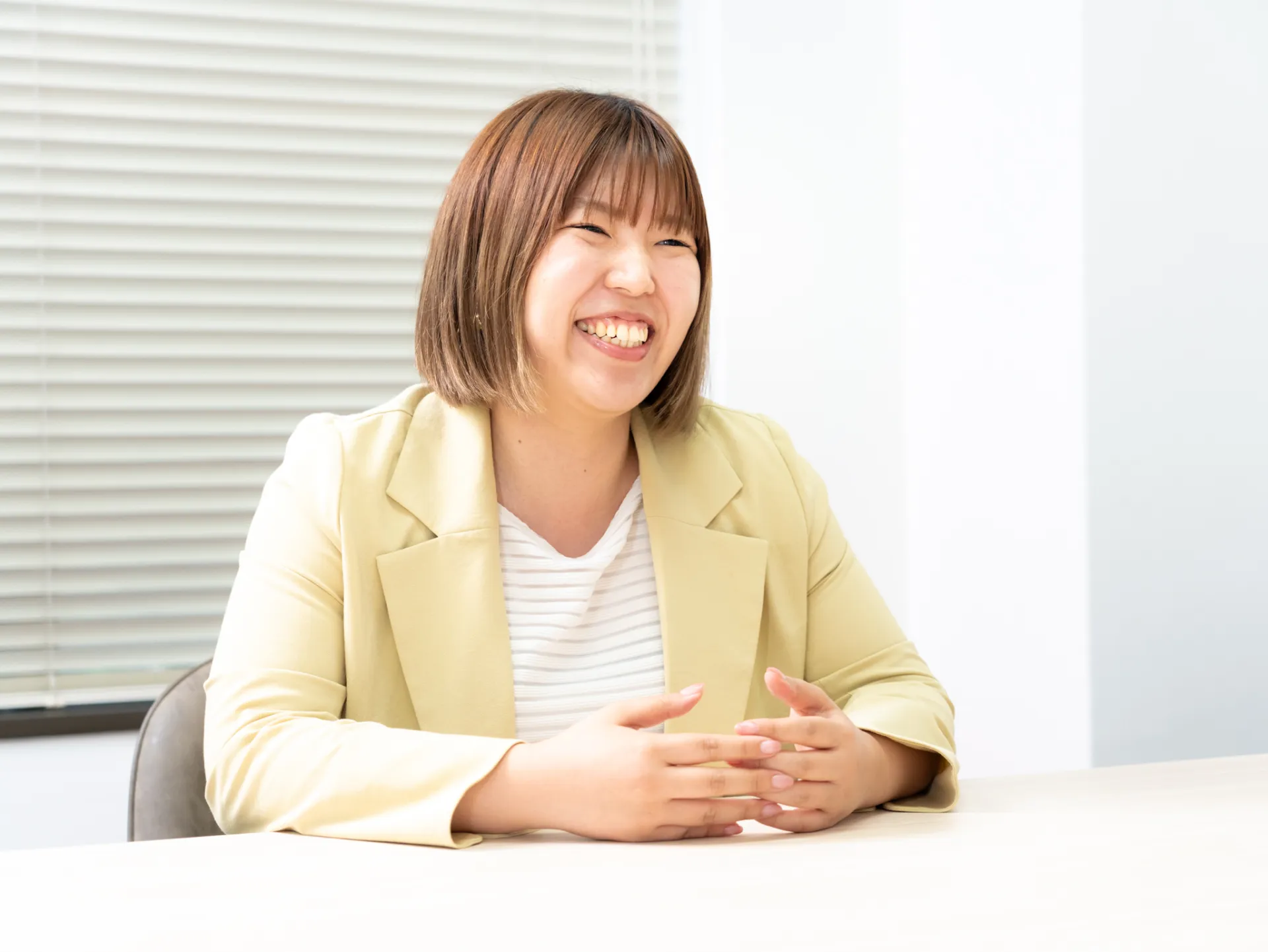 「さむふぁん！」インタビューの様子①