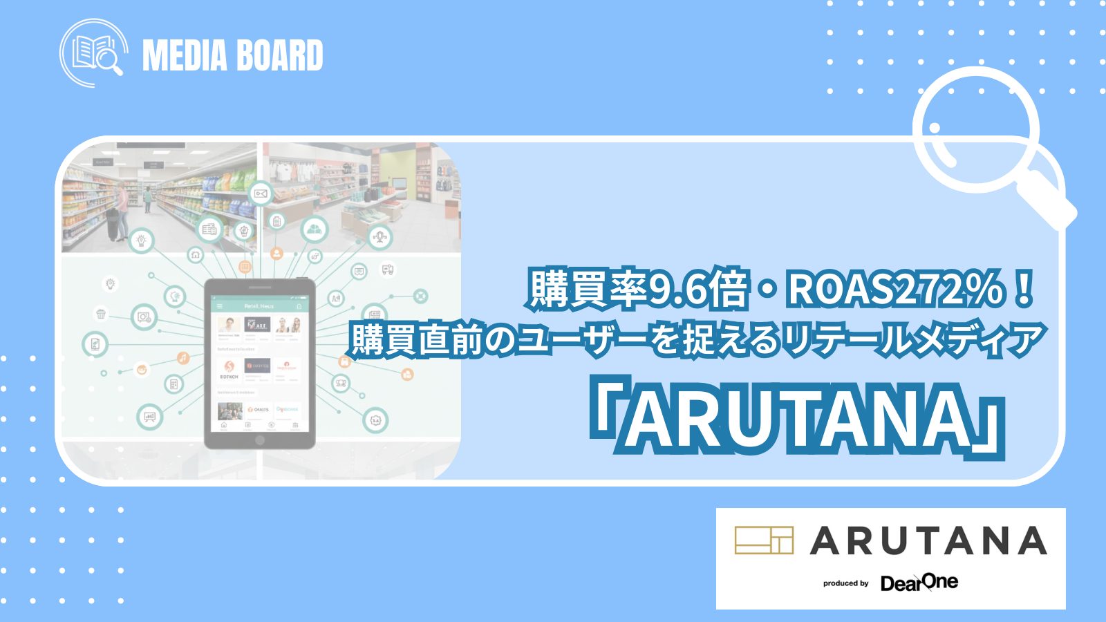 【購買率9.6倍・ROAS272%】購買直前のユーザーを捉えるリテールメディア|ARUTANA