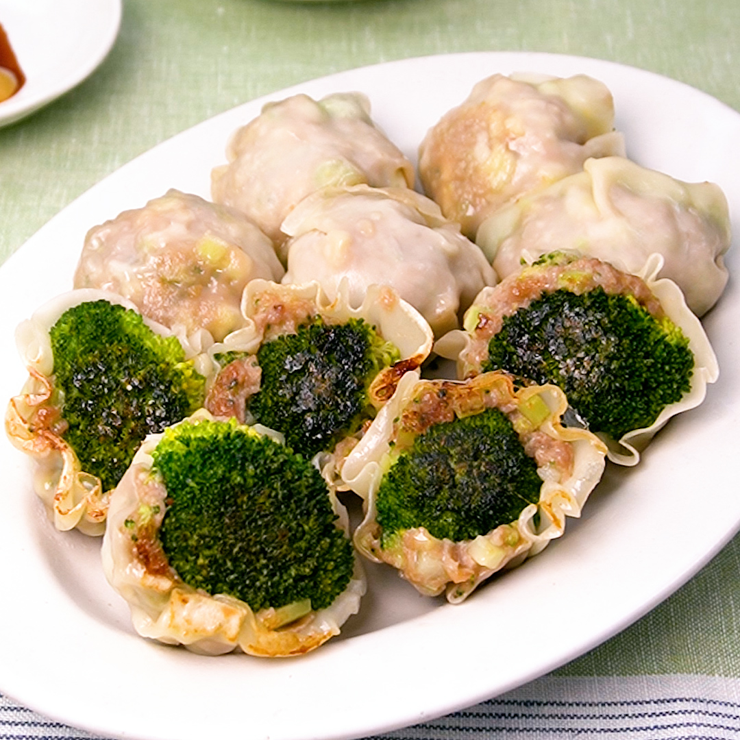 ブロッコリーを使った餃子風レシピ 指定野菜ブロッコリーの食トレンド料理