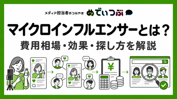 マイクロインフルエンサーとは？費用相場・効果・探し方を解説
