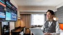 【ビジネスマン向け】アパホテルの客室テレビで音声付き動画CM『おもチャンネル』