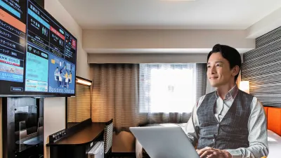 BtoB企業様・ビジネスパーソン向け ビジネスホテル客室テレビ『おもチャンネル』