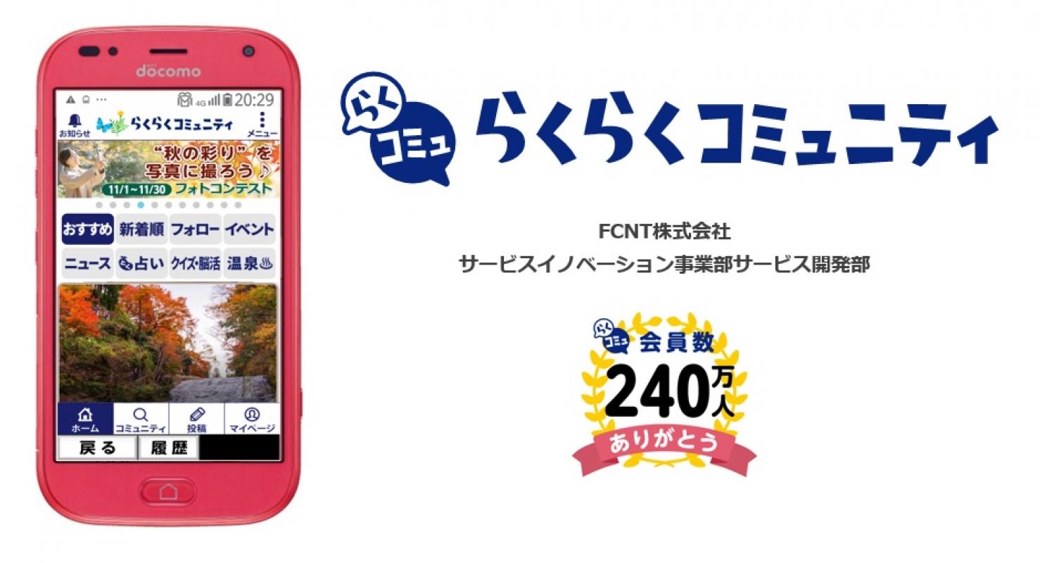 らくらくコミュニティの媒体資料 広告掲載 メディアレーダー