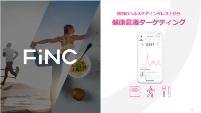 独自のヘルスケアインタレスト｜健康意識ターゲティング広告【FiNC】