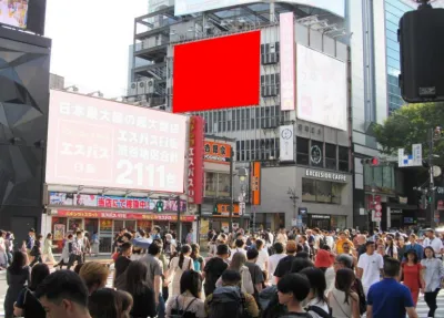 【1年間掲載プラン】～渋谷109前の歩行者に向けて広告訴求～の媒体資料