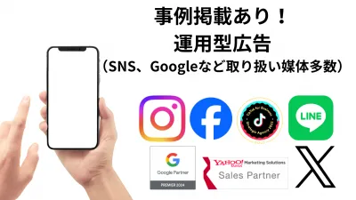 【事例掲載あり！】運用型広告資料（SNS広告、リスティング広告etc）の媒体資料