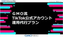 【GMO流】短尺動画の最適活用！TikTok公式アカウント 運用代行プラン