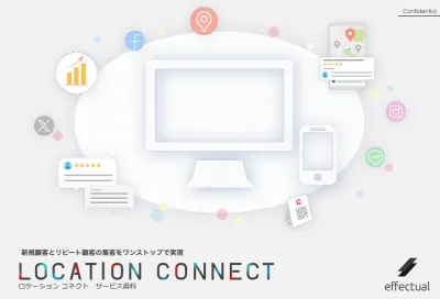 店舗情報の一元管理と集客最大化！MEOツール『Location Connect』の媒体資料