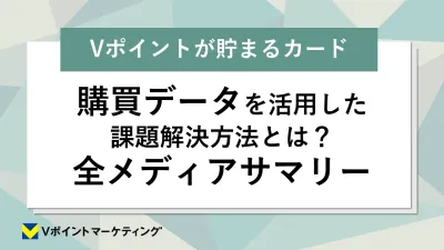 【V会員のデータでできること】約1.3億人（有効ID数）の会員データで課題解決の媒体資料