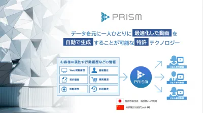 【DX実績多数掲載】パーソナライズド動画生成ソリューション「PRISM」