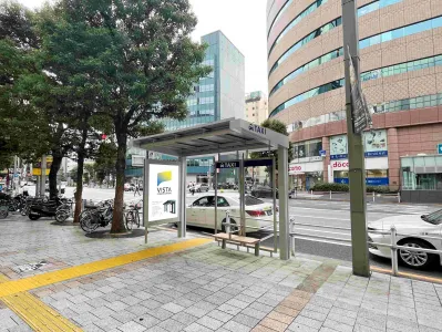 【屋外広告物：台東区】松坂屋上野店前タクシー乗り場広告の媒体資料