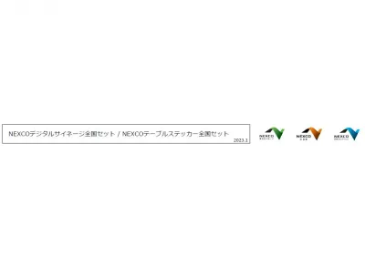 【高速道路】NEXCO全国セット デジタルサイネージ2025