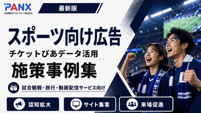 【事例】スポーツ向け広告｜プロスポーツ/旅行/動画配信サービス