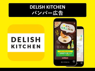 【バンパー広告】料理メディア DELISH KITCHENの媒体資料