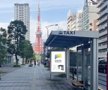 【屋外広告物：東京都】タクシー乗り場広告の媒体資料