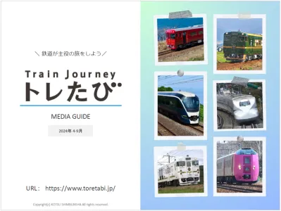 JRグループ協力 鉄道・旅行Webメディア『トレたび』媒体資料