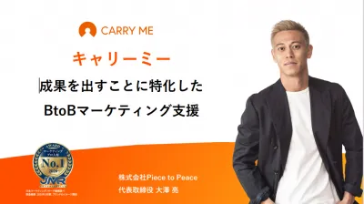【BtoBマーケティング】成果を出すことに特化したBtoB支援『キャリーミー』