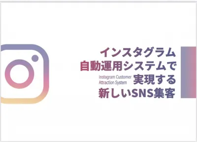 Instagram 自動いいねシステム並びにSNSマーケティング支援