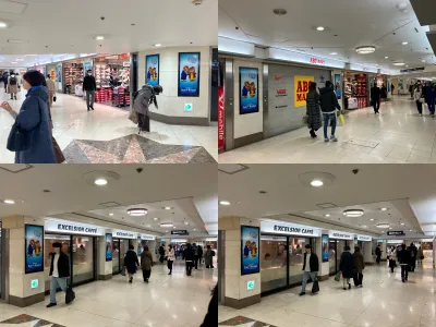 OOH・交通広告 名古屋駅サンロード地下街ポスタージャック!!