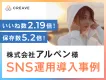【アウトドア・スポーツウェア向け】アルペン様導入事例_保存数5.2倍のSNS運用