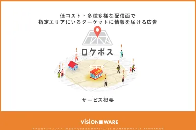 【代理店様向け】業界最安値のCPCで来店計測も可能な、ジオターゲティング広告!