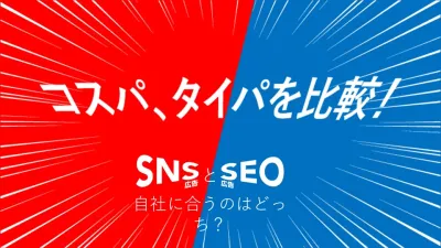 【コスパとタイパを徹底比較】SNS広告とSEO広告に合うのはどっち？