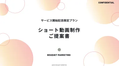【限定プラン】SNS用・広告用ショート動画制作のご提案