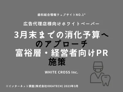 【広告代理店様向け】3月末決算クライアントの予算消化に役立つ!富裕層向けPR戦略