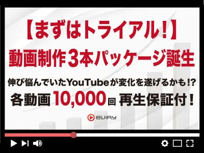 動画制作トライアルパッケージ