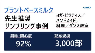【代理店様必見！】ヨガ・ピラティス教室で植物性ミルク飲料・サンプリング