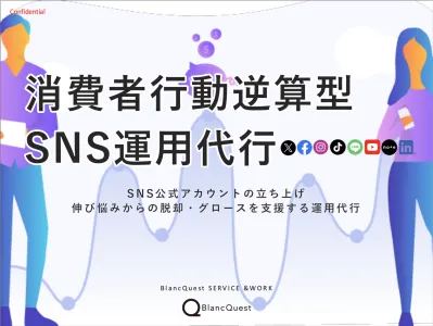 【無料相談実施中】各SNSアカウントに向けた提案資料をプランニング