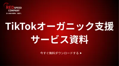 TikTokオーガニック支援【サービス資料】SNSでサービスを売りたい企業様へ