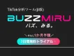 【バズるがわかる】TikTok分析ツールBUZZMIRU～ジャンル別検索も可能
