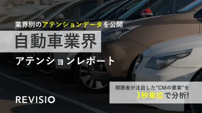 【自動車業界】テレビCMの出稿戦略が明らかに！注目されるCMの要素も分析の媒体資料