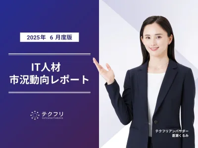 コンサルタント職の単価が上昇中！　IT人材市況動向レポート2025年6月版の媒体資料