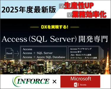 【業務効率化・生産性向上】Accessシステムの拡張・改善・刷新を全面サポート！
