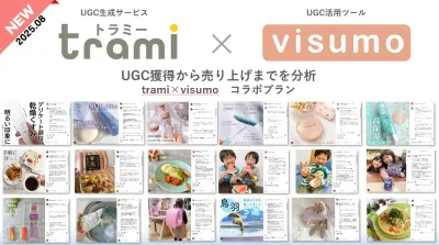 【UGC獲得から売上までを分析】trami × visumo コラボプラン