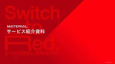 【代理店様向け】貴社の提案力を2倍にする。マテリアルのPRソリューションガイド