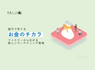 【親子で育てるお金のチカラ】ファミリーから広がる新しいマーケティング戦略