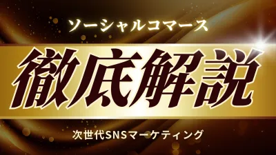 ソーシャルコマース徹底解説！次世代SNSマーケティングの媒体資料