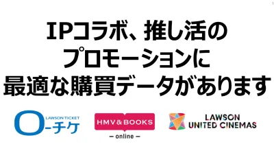 IPコラボ、推し活を加速させるエンタメ・スポーツの購買データがあります