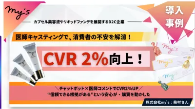 【CVR向上】D2C企業向け_医師キャスティング施策の事例
