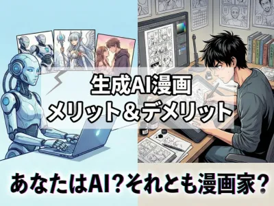 AI時代にこそ知っておくべき生成AI漫画のメリット/デメリットとは？